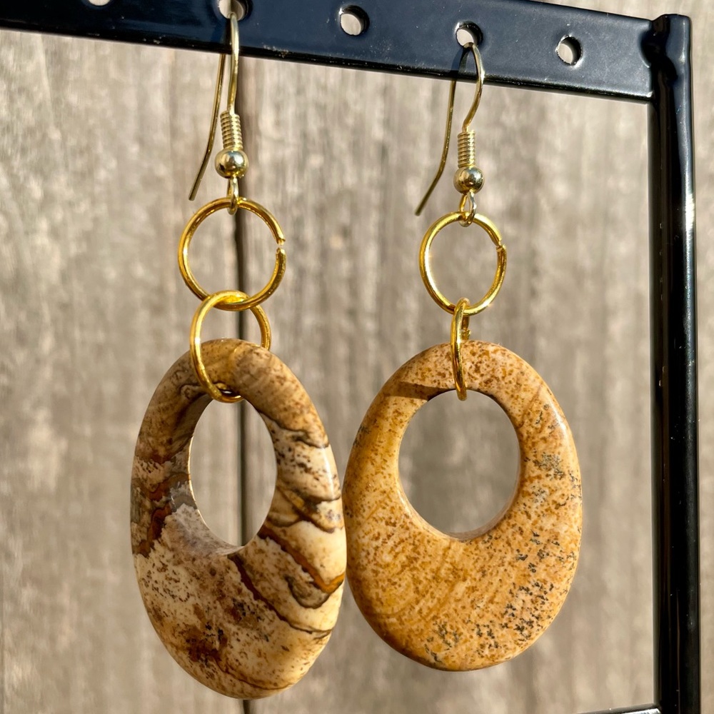 2/$30 NWT OOAK Upcycled Reclaimed Vintage Dangle Earrings